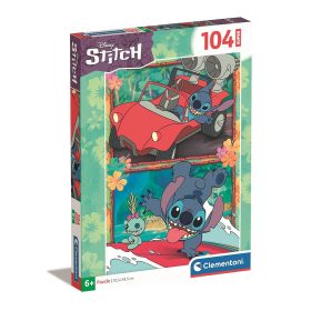   Lilo és Stitch, A csillagkutya Wild Adventure 104 db-os puzzle Clementoni