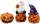 Halloweeni figurák, 3 db/csomag, 1,5-3,5cm magas