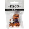 Halloweeni figurák, 3 db/csomag, 1,5-3,5cm magas