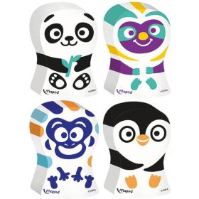 Maped radír, Ergo Fun Multicolor, 4x2,5cm, 4 féle minta