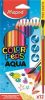 Aquarell színes ceruzakészlet + ecset, 12 db-os, Maped Color Peps, háromszög test