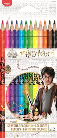 Harry Potter színes ceruza 12 db-os, Maped Harry Potter Kids