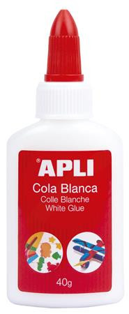Ragasztó, folyékony, 40 g, APLI White Glue