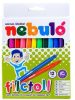 Filctoll készlet, 12 db-os, 1 mm, Nebulo