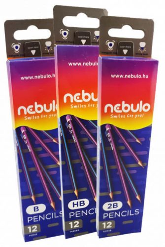 Grafitceruza HB, Nebulo, háromszög test