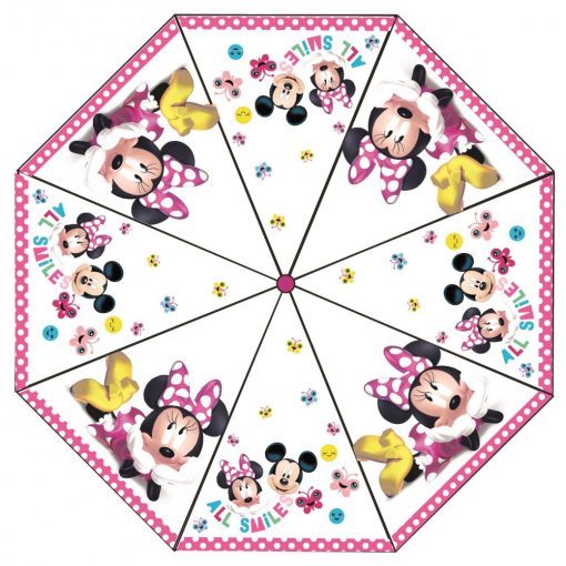 Minnie átlátszó esernyő 76 cm