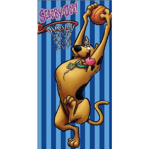 Scooby Doo fürdőlepedő, törölköző 70*140 cm, kosárlabda