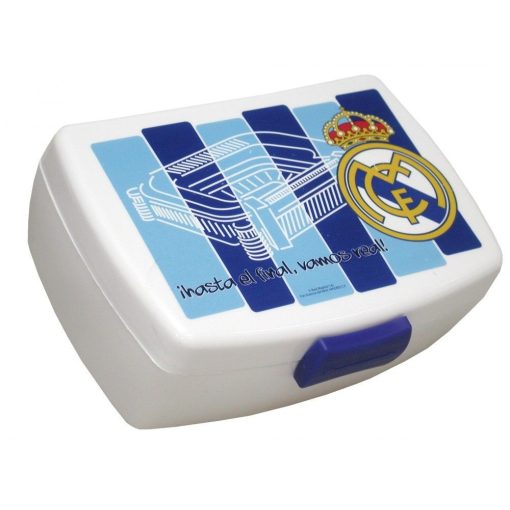 Real Madrid uzsonnás doboz, 16x11x6,5 cm