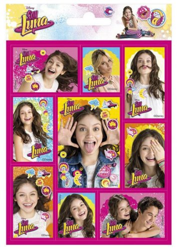 Soy Luna matrica 11x16cm, 2 ív/csomag, többféle