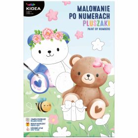 Festés számok szerint gyerekeknek, macis, Kidea