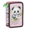 Pandás tolltartó, 2 emeletes, töltött, PA10