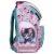 Cleo and Frank ergonomikus iskolatáska 37x27x16cm CF35, cicás, türkiz-rózsaszín