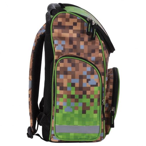 Minecraft iskolatáska 37 cm, DF24, Future by BackUp, ergonomikus