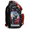 Dinoszaurusz ergonomikus iskolatáska 37x27x16cm, DN17, fekete-piros