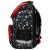 Dinoszaurusz ergonomikus iskolatáska 37x27x16cm, DN17, fekete-piros