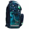 Dinoszaurusz ergonomikus iskolatáska 37x27x16cm, DN19, kék-zöld