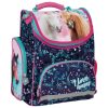 Lovas ergonomikus iskolatáska 37x27x16cm, KO23, rózsaszín-kék
