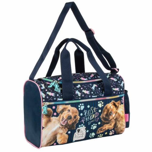 Cleo and Frank sporttáska, 35x21x15cm, CF44, kutyás, spániel