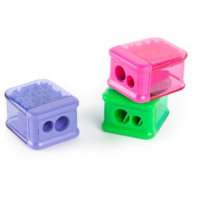   Hegyező, tartályos, 2 lyukú, labirintusos golyópályával, Kidea