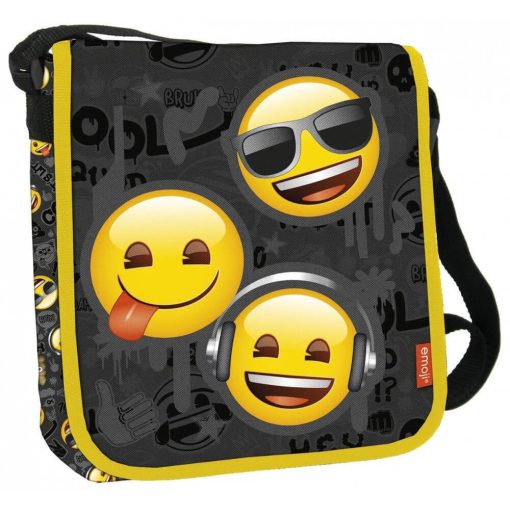 Emoji, smiley válltáska, 25x21x6cm, EM10