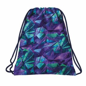 Lányos tornazsák, 41x35cm, BackUp, 2025, A35, kék-lila