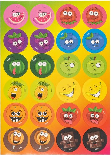 Rajzkészlet, 91 db-os, illatos, Kidea