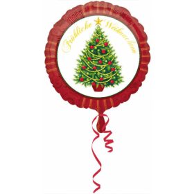 Karácsony Tree fólia lufi 43 cm