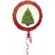 Karácsony Tree fólia lufi 43 cm