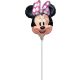 Minnie egér Smile felfújt mini fólia lufi 22 cm