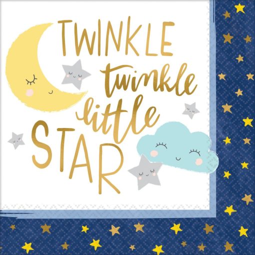 Twinkle, little star szalvéta 16 db-os 33x33 cm