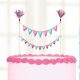 Keresztelő Pink torta dekoráció