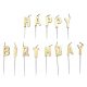 Happy Birthday Gold tortagyertya, gyertya szett 13 db-os