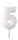 Fehér csillámos gyertya 5-ös 6,5 cm