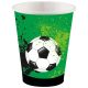 Football Goal, Focis papír pohár 8 db-os 250 ml