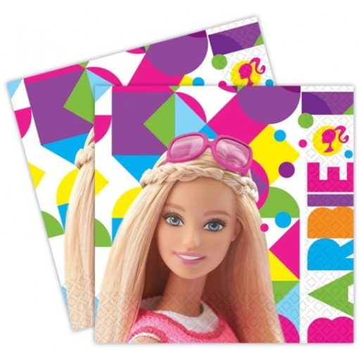 Barbie szalvéta 20 db-os