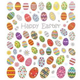 Húsvéti matrica tojások 15x17 cm