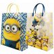 Minions ajándéktáska 40x27 cm, műanyag, 2 féle