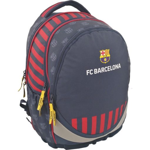 FC Barcelona ergonomikus hátizsák, iskolatáska 46cm, csíkos