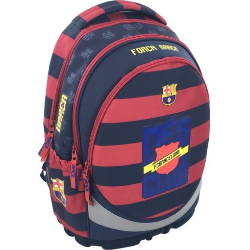 FC Barcelona ergonomikus hátizsák, iskolatáska 46cm, csíkos