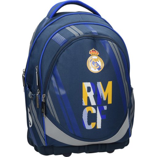Real Madrid ergonomikus hátizsák, iskolatáska 43x31x17cm, RMCF