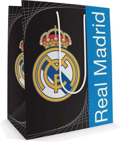 Real Madrid ajándéktáska, 32x26x13cm, nagy
