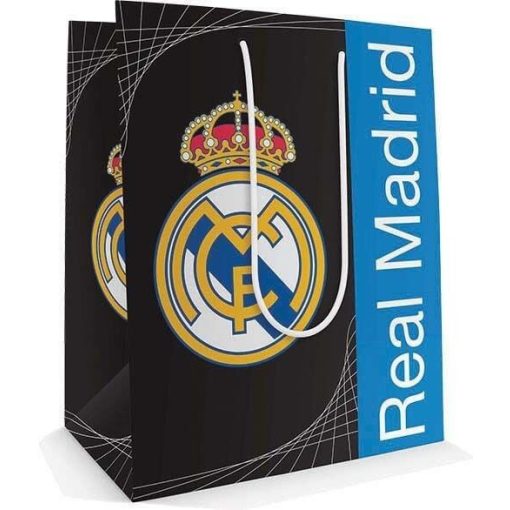 Real Madrid ajándéktáska, 32x26x13cm, nagy