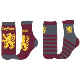 Harry Potter Griffendél zokni, 2 pár