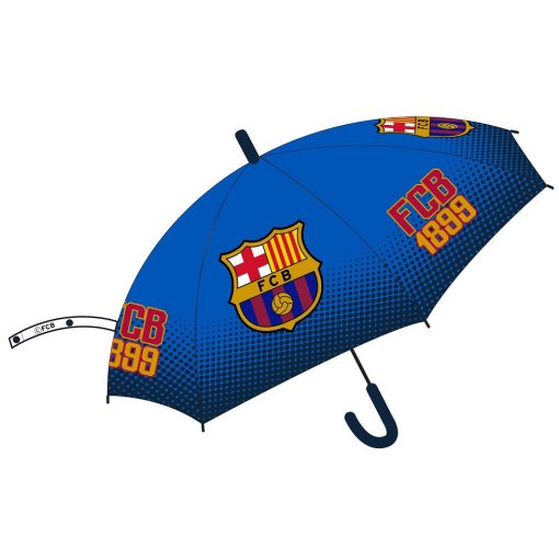 FC Barcelona félautomata esernyő 77 cm, világoskék