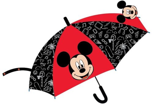Mickey egér félautomata esernyő 68 cm