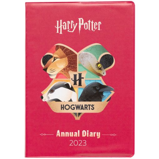 Harry Potter heti tervező, 11x15cm, 2023, Hogwarts