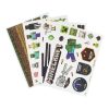 Minecraft matrica, 4 ív, okostelefonhoz, tablethez, laptophoz