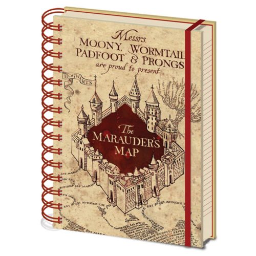 Harry Potter spirál napló, A/5, Marauders Map