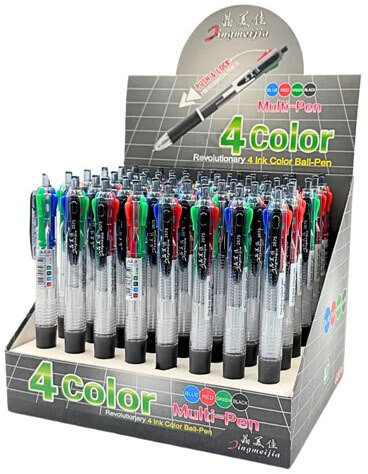 Golyóstoll, 4 színű, Multi-Pen