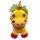 Unikornis Yellow plüss figura 16 cm